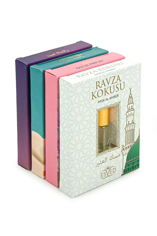 Hac ve Umre Kokuları 4 lü Set: Mina, Gül, Zemzem ve Ravza Kokusu ve Esansı - 5