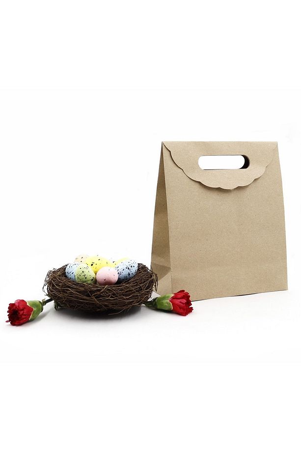 Zarf Model Yapışkanlı Hediyelik Karton Poşet 1 Adet 18 X 21 X 8 Cm Hediye Kutusu - 2