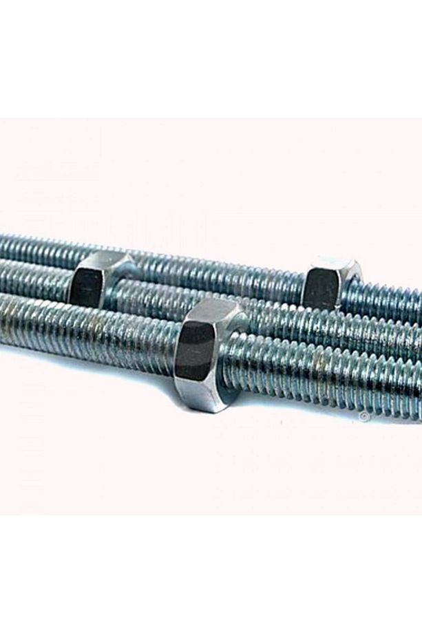 GİJON SAPLAMA GALVANİZ TİJ ROT M6 UZUNLUK:1metre (1 adet) - 3