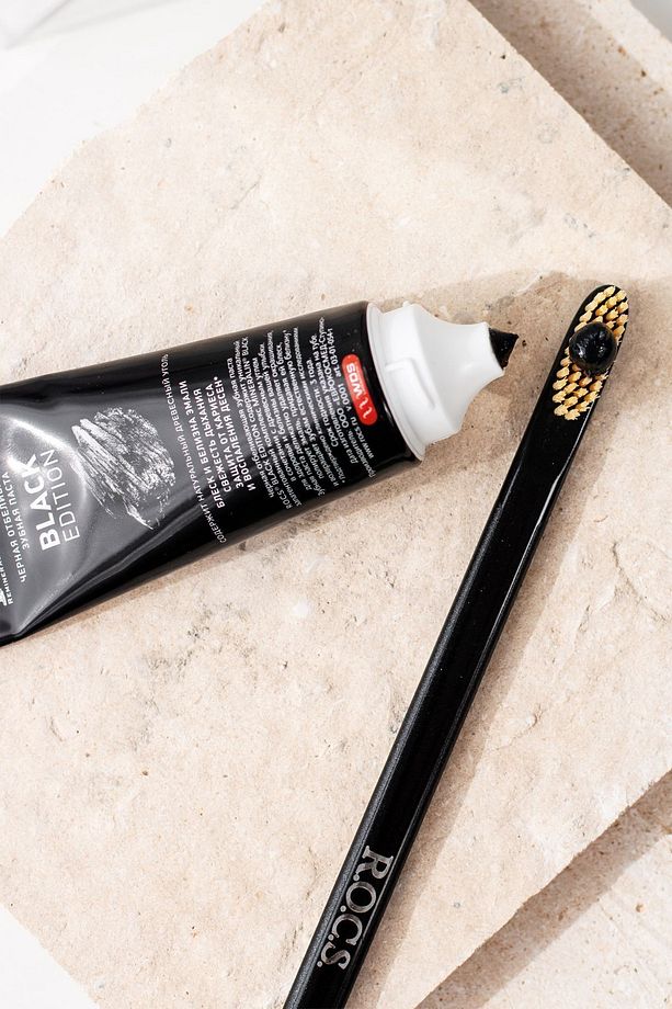 Rocs Black Edition Beyazlatıcı Diş Macunu 60 Ml - 5
