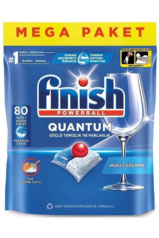 Quantum 80 Tablet Bulaşık Makinesi Deterjanı - 2