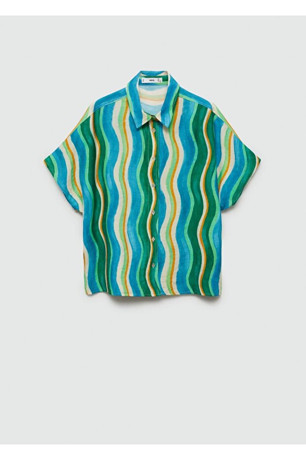 Bedrucktes Kurzarmhemd - 3