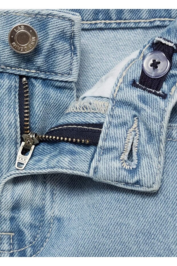 Kargo cepli kot etek - 5