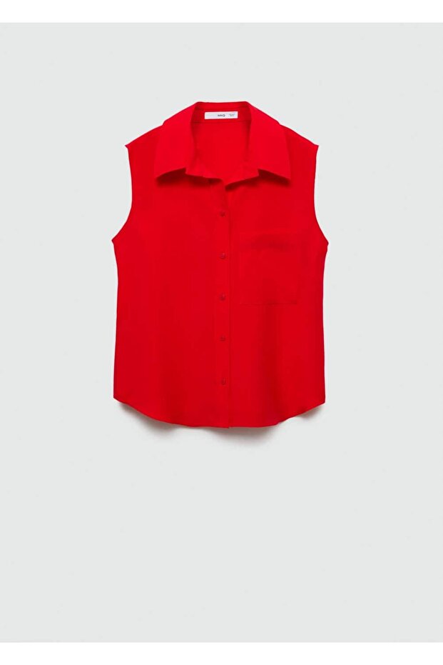 Kolsuz lyocell gömlek - 3