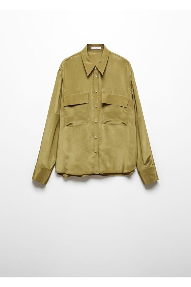 Cepli dökümlü gömlek - 3