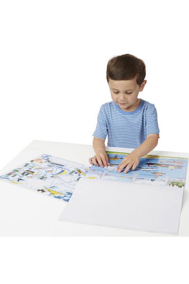Melissa And Doug Tak Çıkar Çıkartma Kitabı - Araçlar - 5
