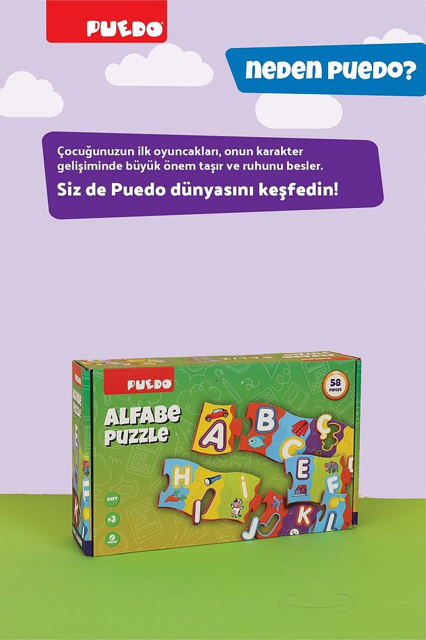 Türkçe Alfabe Puzzle - 7