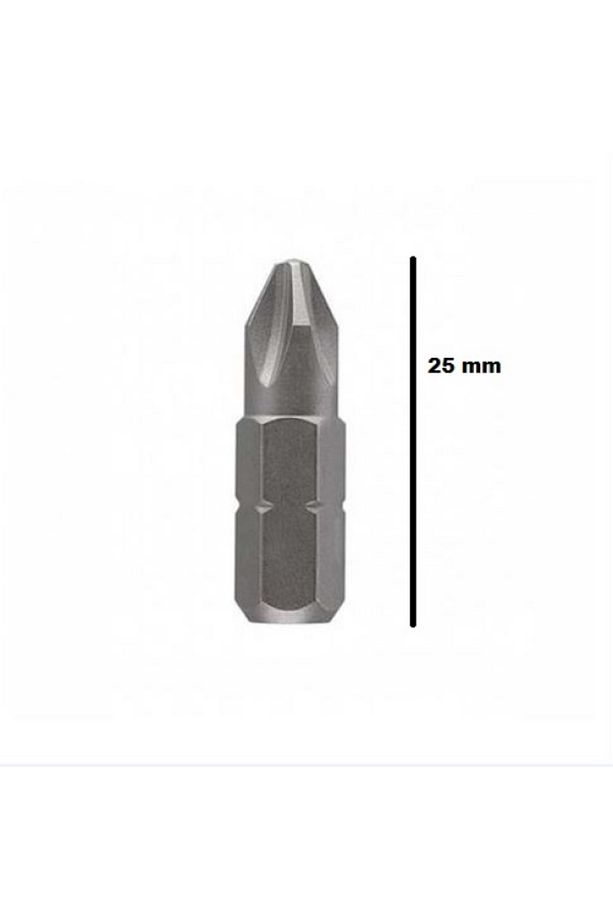 Bits Uç, Yıldız Matkap Ucu PH2X25 mm 10 Adet - 2
