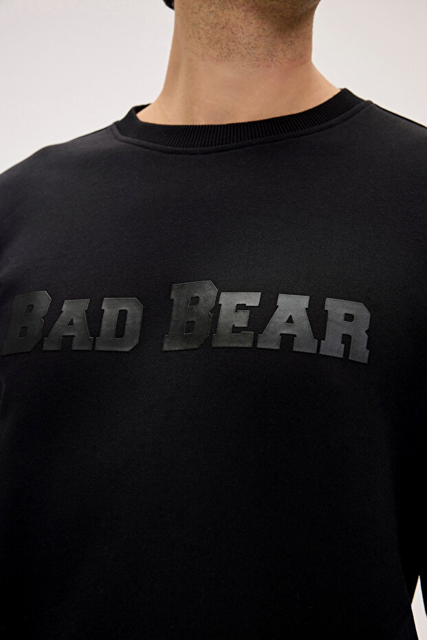 Erkek Siyah Sweatshirt Marlow - 6