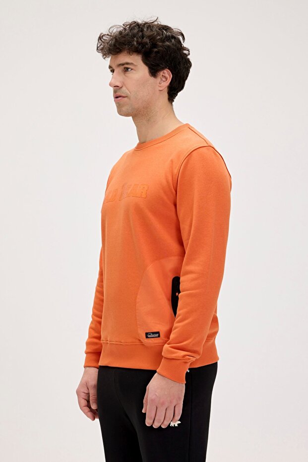 Marlow Turuncu Erkek Sweatshirt - 7