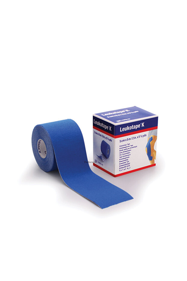 K 5 سم × 5 م Bsn Kinesiotape أزرق