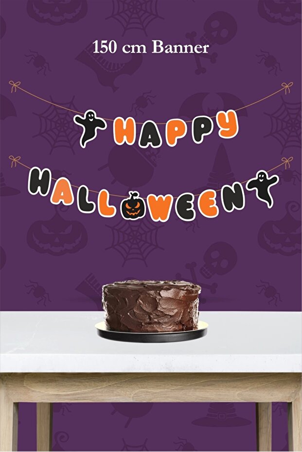 Halloween Halloween Letter Large Banner *Thick Paper 150cm