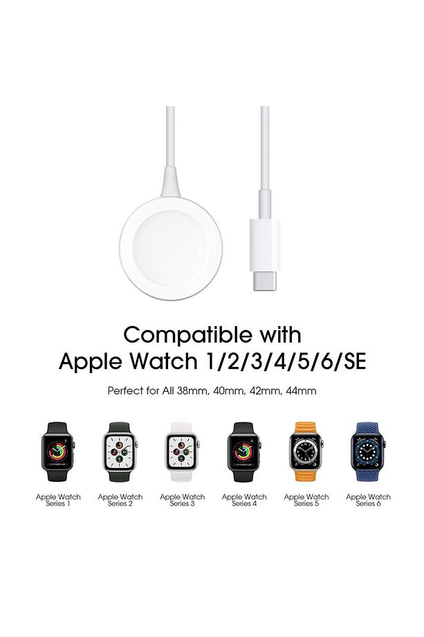 Apple Watch Type-c 38 40 41 42 44 45 Mm 3 4 5 6 7 Seri Şarj Aleti - 2