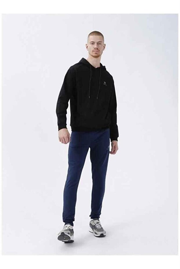 قميص M-sn73 Basic Hoodie 3fx أسود للرجال