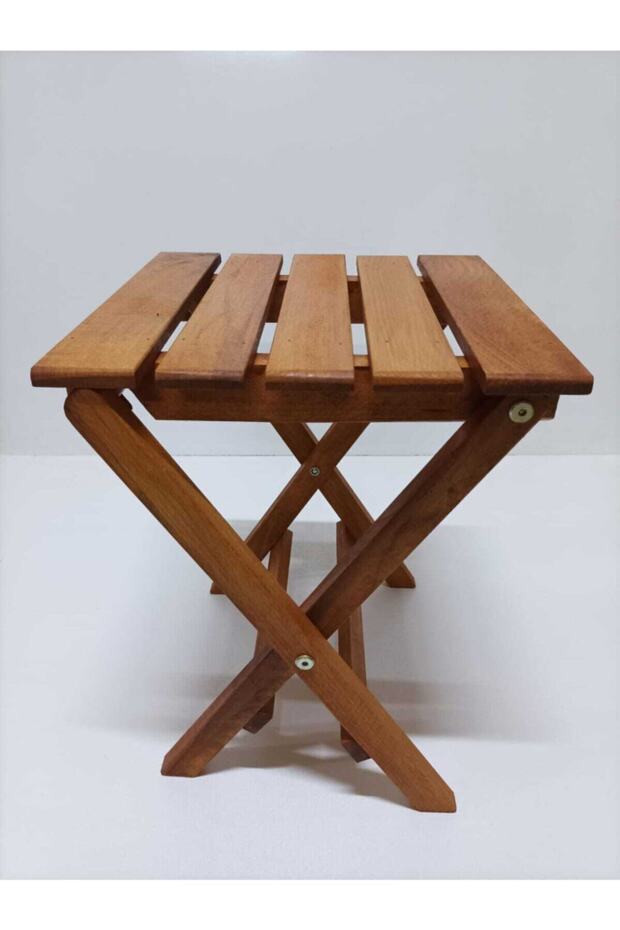 Ahşap Katlanır Kamp Taburesi - 6