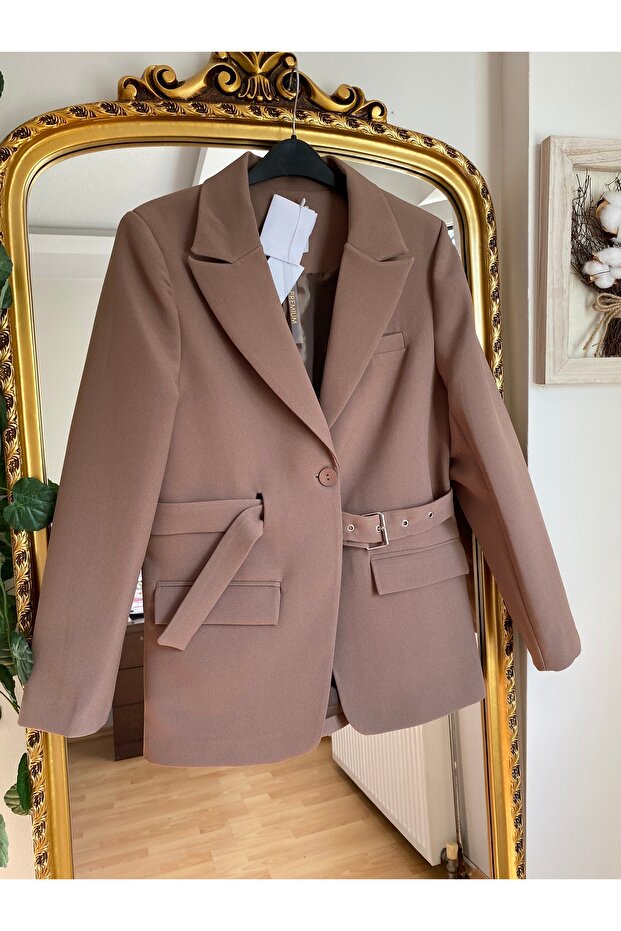 Kahverengi  ceket - 1