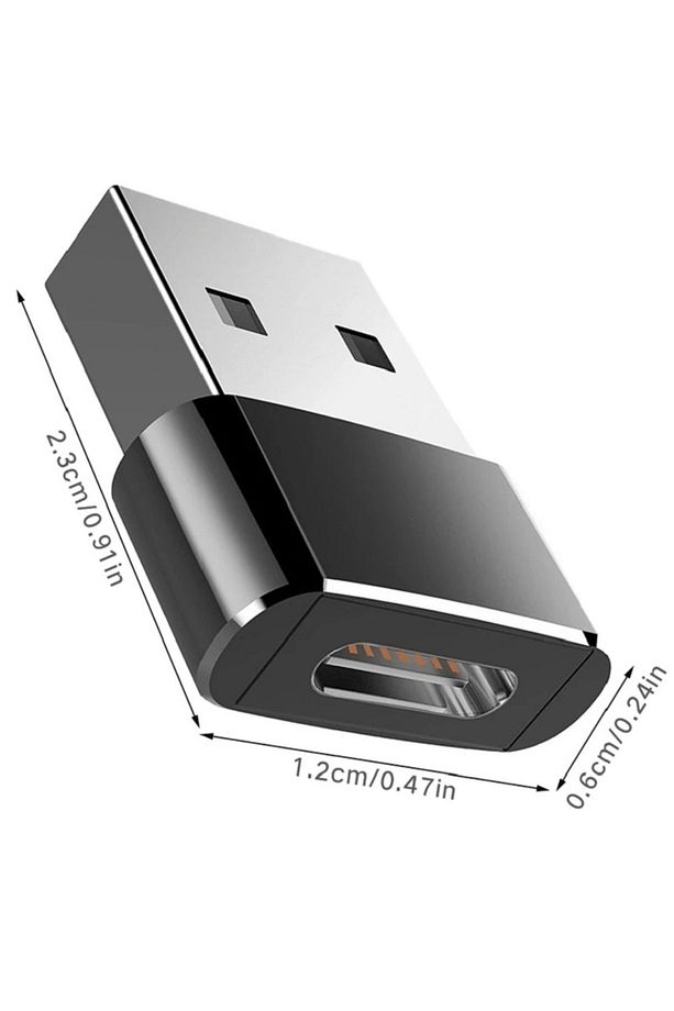 Type-C To Usb Yüksek Hızlı USB C Tipi Kadın USB tip A Erkek Hızlı Şarj Data OTG Adaptör Dönüştürücü - 9