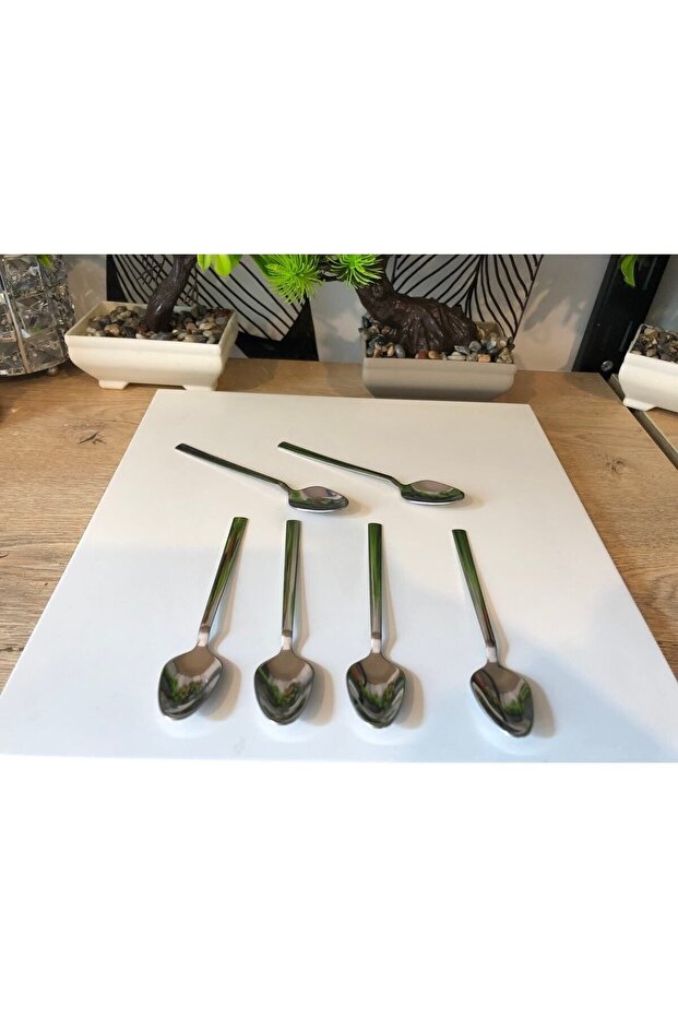 Stick Model 6-Piece Teaspoon