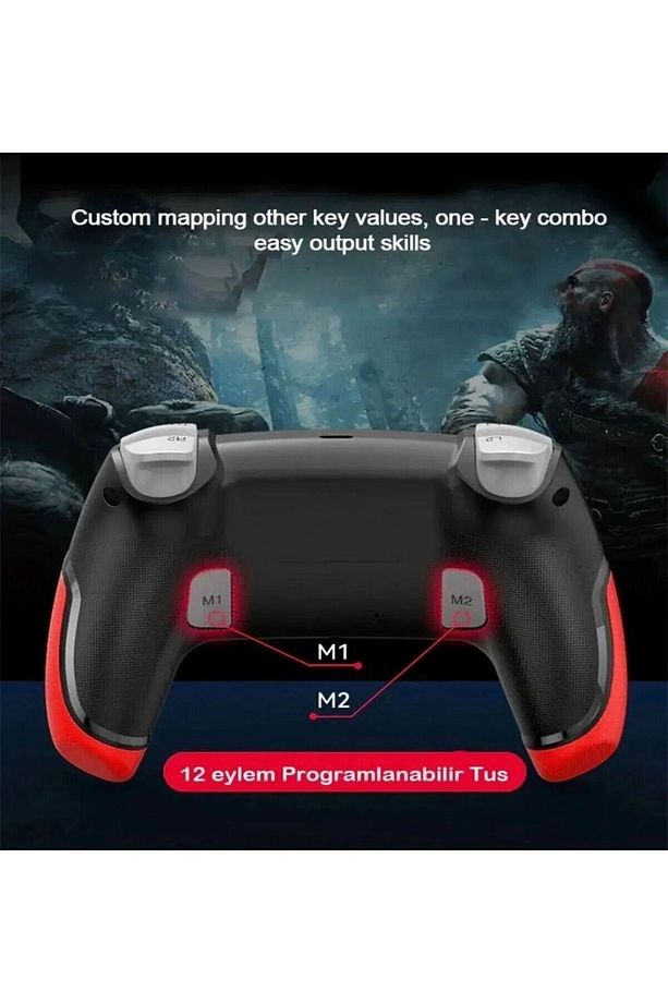 P06 Elite Bluetooth Gamepad Ps4 Ps3 Pc Switch Uyumlu Oyun Kolu - 3