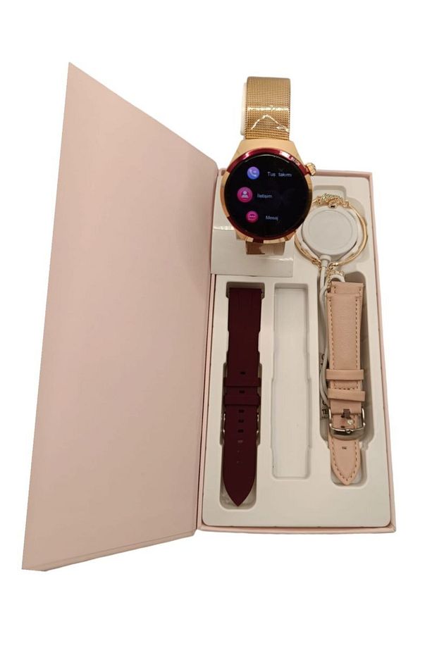 Watch Vn4 Alpha Mini 42 Mm Android Ve Ios Tüm Akıllı Telefonlar Ile Uyumlu 3 Kordonlu Akıllı Saat - 7