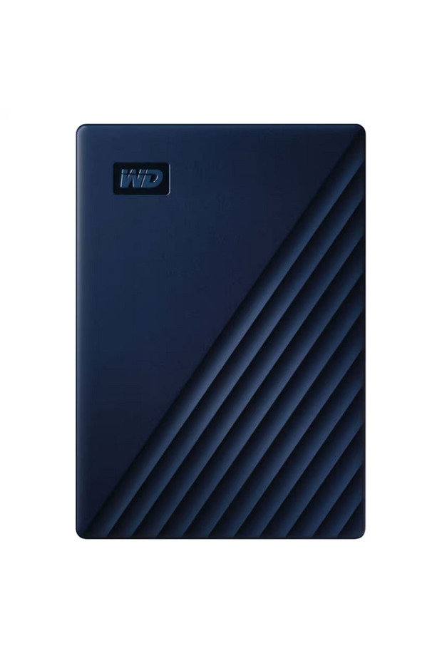 My Passport Portable External Hard Disk Drive For Mac 4TB Blue - 1