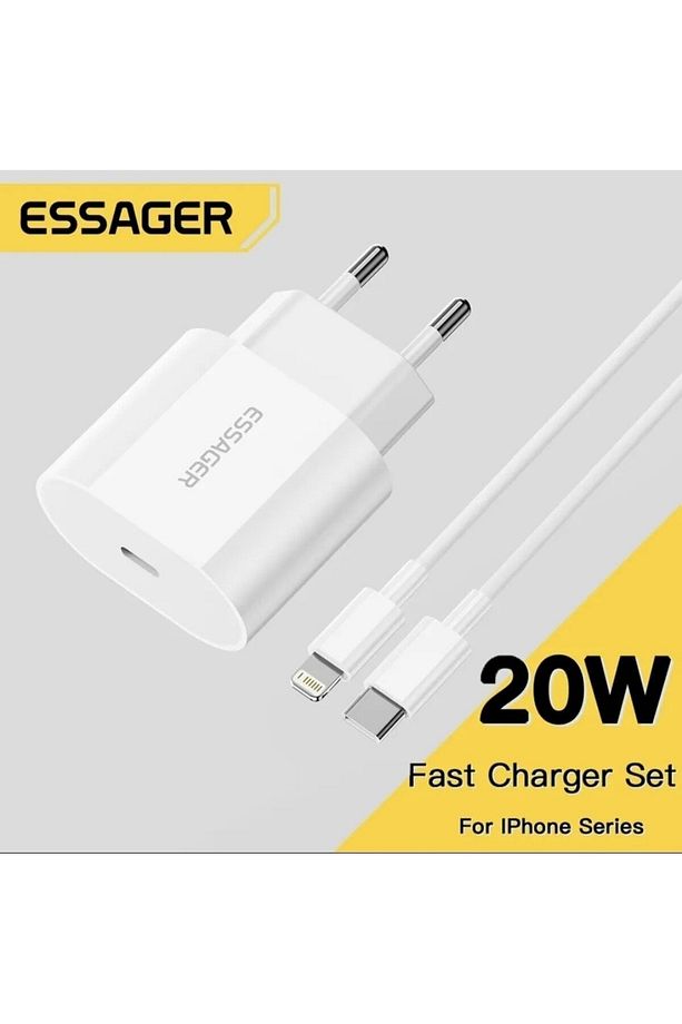 İphone 20w Hızlı Şarj Cihazı Ce/fc/rohs Lisanslı Type-c To Lightning Iphone Şarj Kablosu Orginal - 1