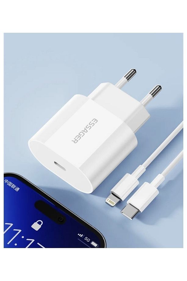 İphone 20w Hızlı Şarj Cihazı Ce/fc/rohs Lisanslı Type-c To Lightning Iphone Şarj Kablosu Orginal - 2