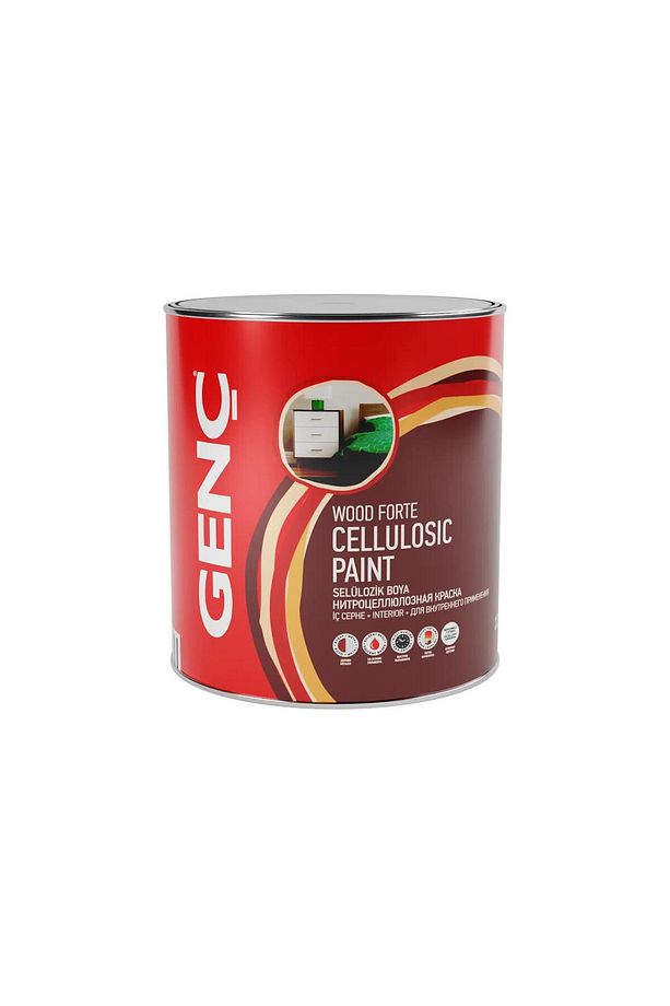 Selülozik Ahşap Boya Mat Renkler 1000 Bıanco 2.5 L - 2