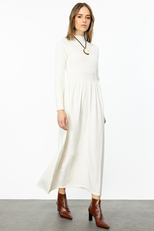 Beli Lastikli Elbise - 2