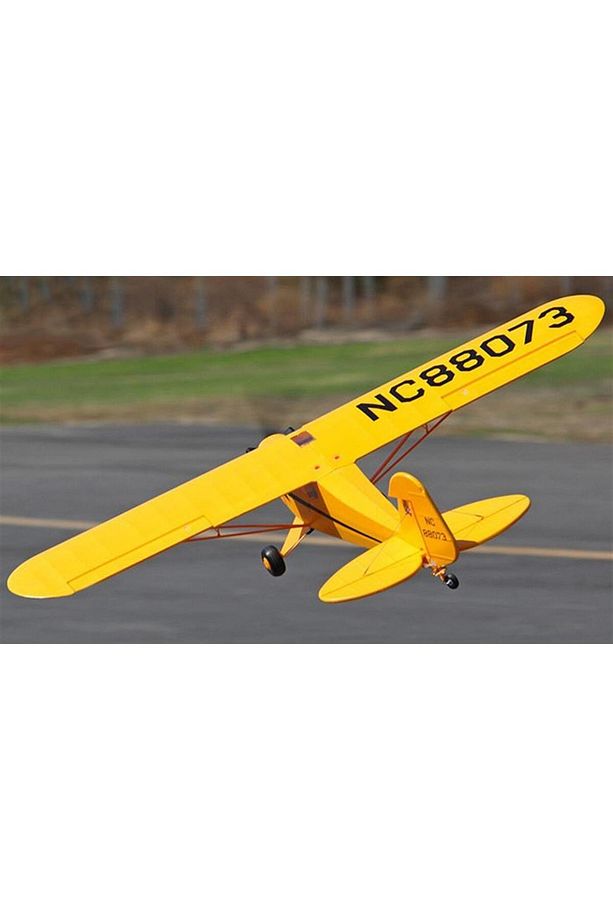 Toprc 067b Pnp Piper J3, Sarı, Brushless 700kv Motorlu, Esc, Işık Sistemi, Flaplı, Servolu, Kumanda - 3