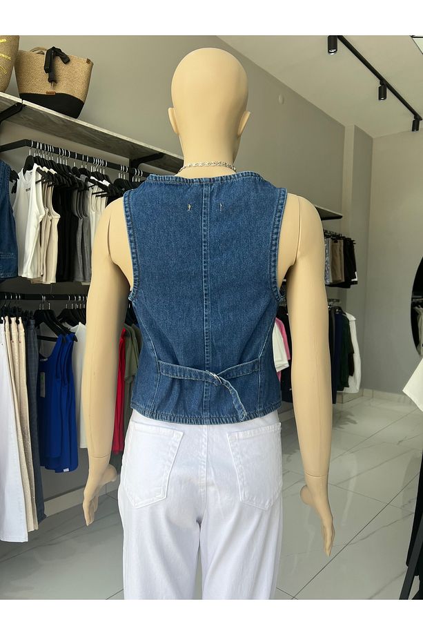 Kot Denim Yelek - 2
