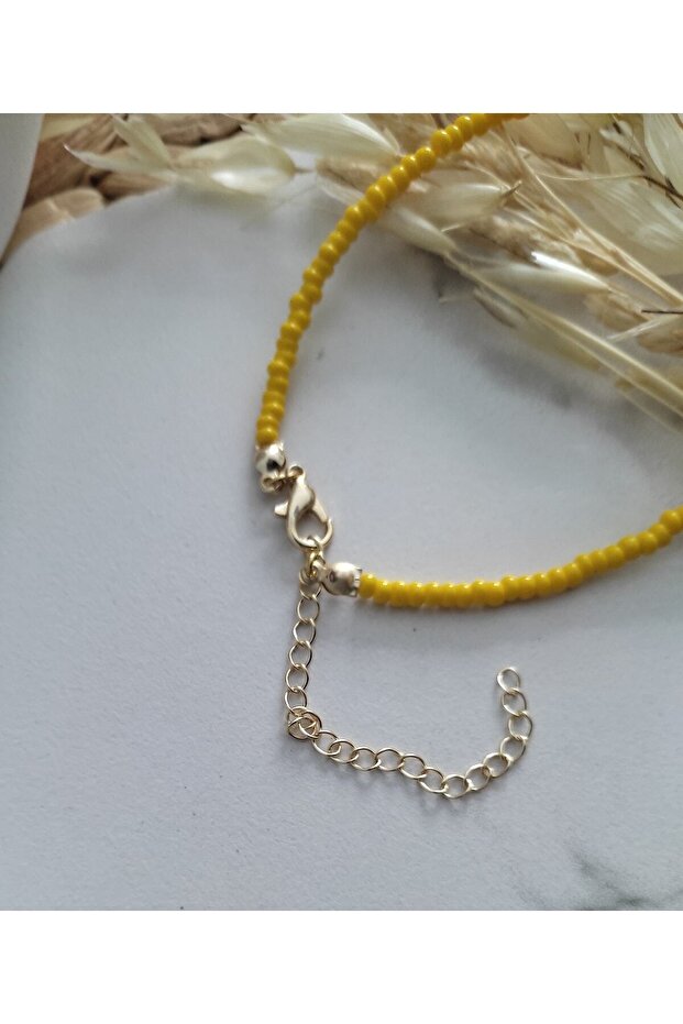 Sarı Deniz Kabuklu Halhal - 3