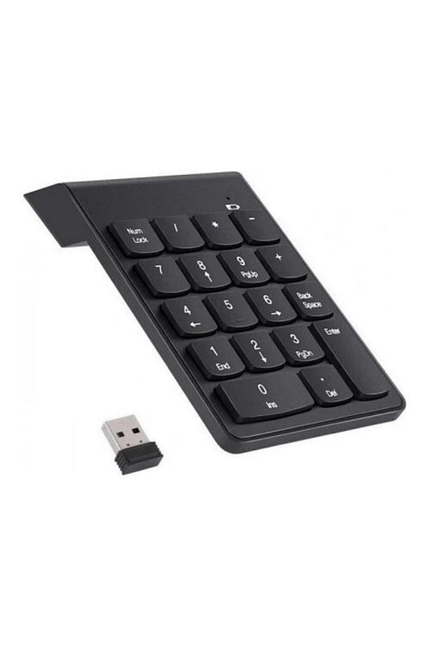 Kablosuz Numeric Numerik Keypad 18 Tuşlu Sayısal Klavye Numpad - 2