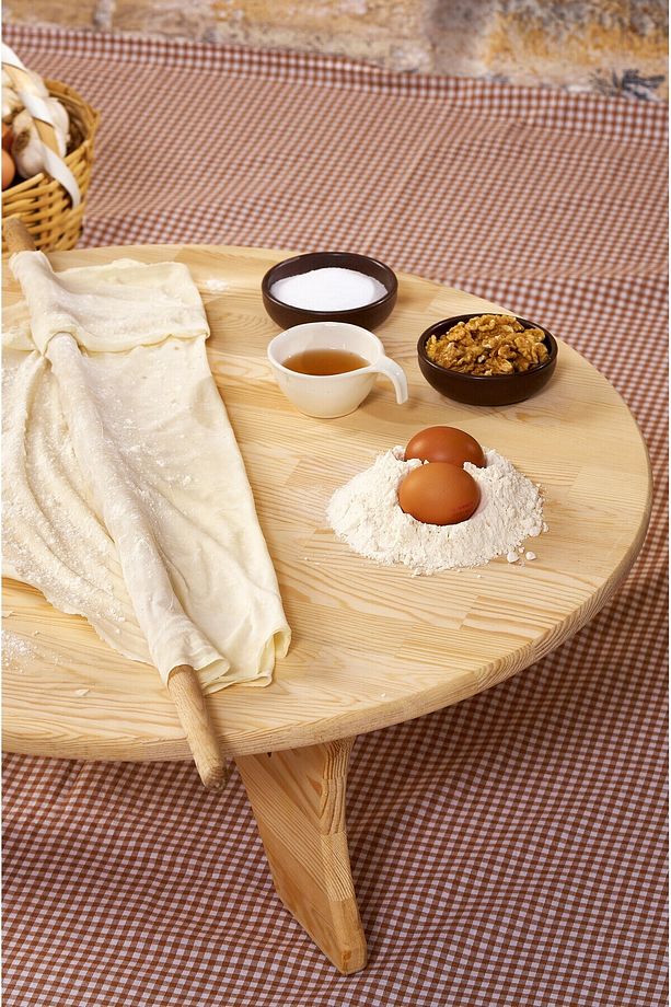 Doğal Ahşap Masif Yer Sofrası 4 Farklı Boyda. Küçük Boy 57 Cm/çap - 3