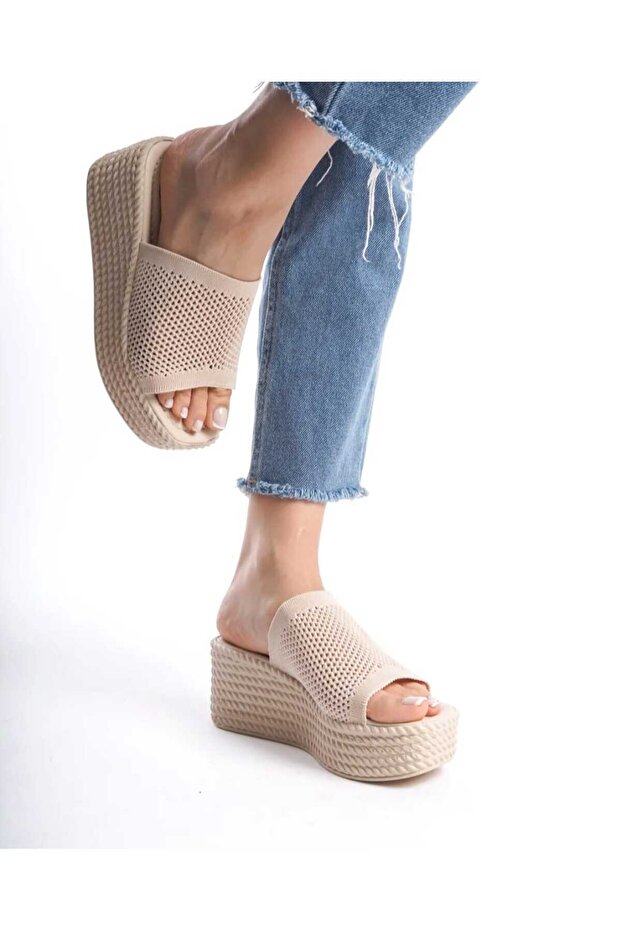 Set papuci cu toc pană - 2