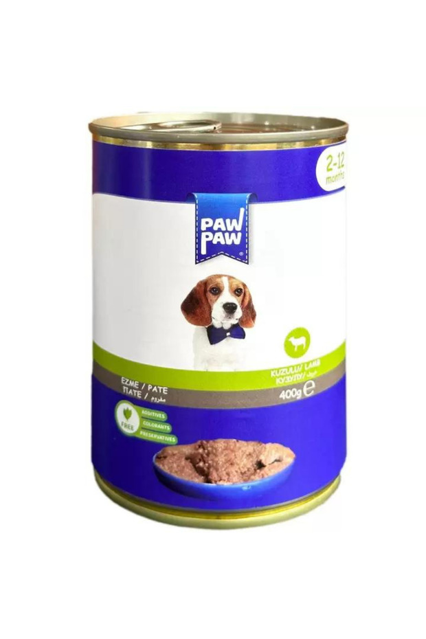 Pate Kuzulu Yavru Köpek Konservesi 400 gr (24 ADET) - 2