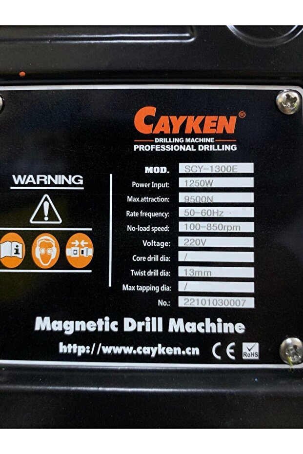 Scy-1300e Manyetik Matkap - 3