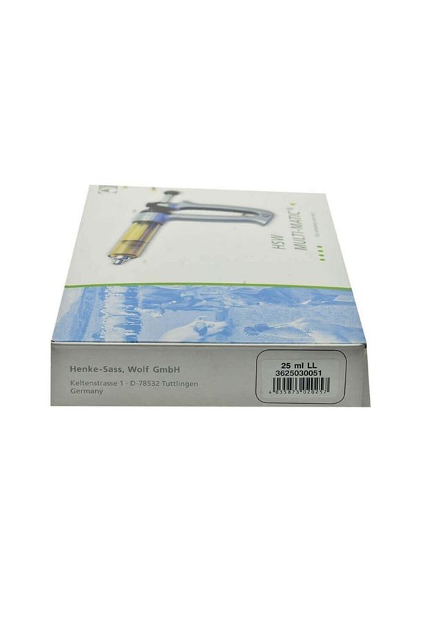 Hsw Multimatic (0,5 - 2,5 Ml) - Otomatik Enjektör 25 Ml - 7