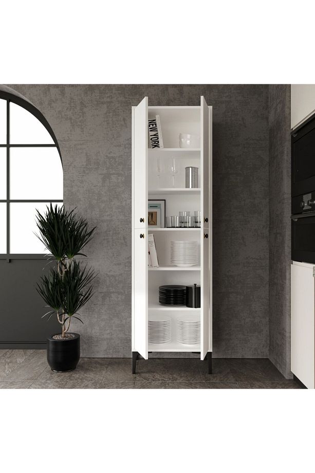 Paris Ayakkabılık,kiler,mutfak Erzak Çok Amaçlı Dolap(%100MDF) - 5