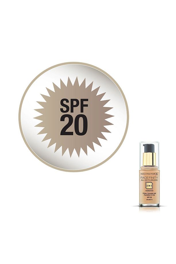 Fondöten - FaceFinity All Day Flawless Foundation 075 Golden 30 ml 5410076971671 - 4