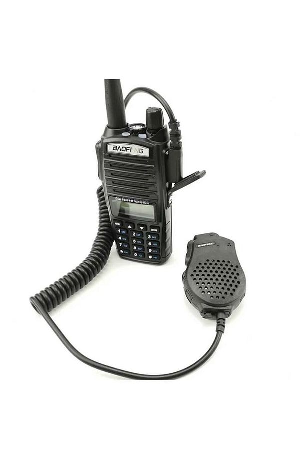 2 Baofeng Uv-82 +2 adet Yaka Mikrofonu+2 adet Taktik Anten+Data kablosu+CD - 2