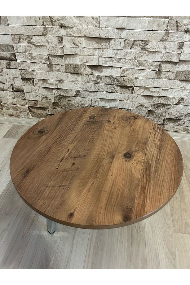 Katlanabilir Ayaklı Mdf Yer Sofrası 70 Cm - 4