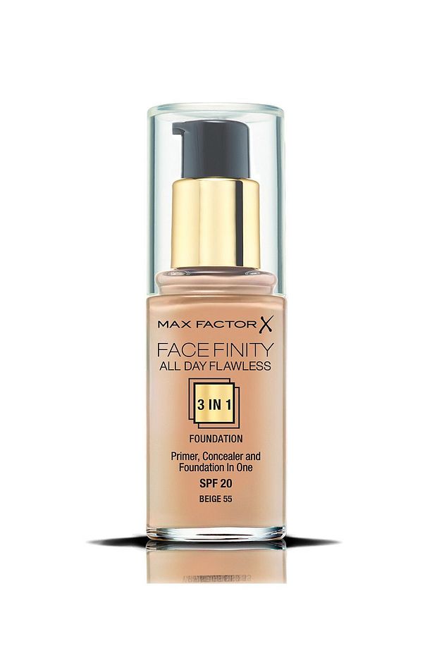 Fondöten - FaceFinity All Day Flawless Foundation 055 Beige 30 ml 5410076971558 - 6