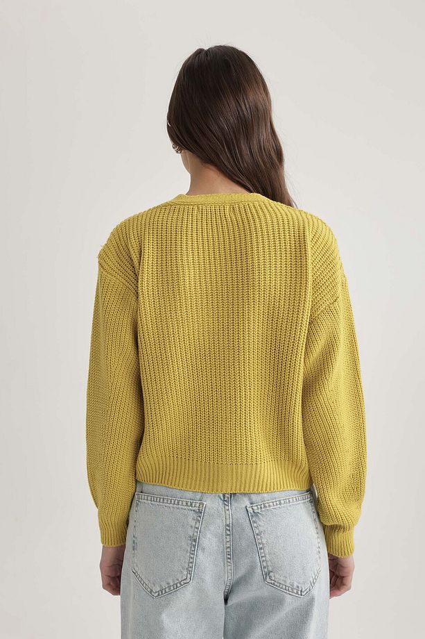 Regular Fit V Yaka Hırka B7867axns - 6