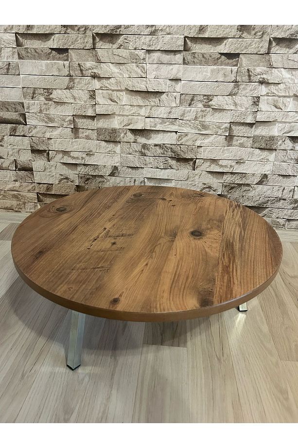 Katlanabilir Ayaklı Mdf Yer Sofrası 80 Cm - 5
