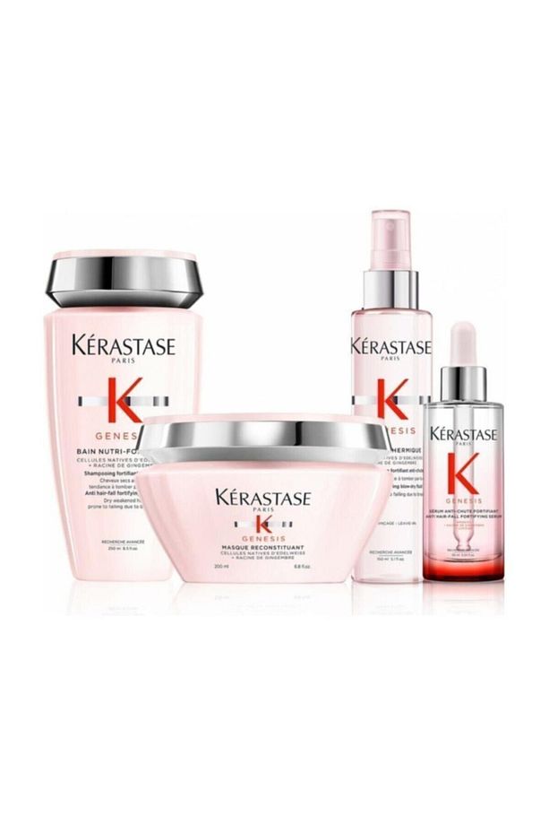 Genesis Dökülme Önleyici Şampuan 250 ml - Maske 200 ml - Sprey 150 ml - Serum 90 ml - 1