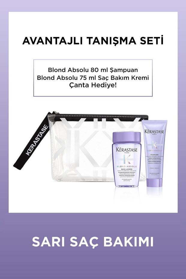 Blond Absolu Sarı Saçlara Özel Avantajlı Tanışma Seti - 1