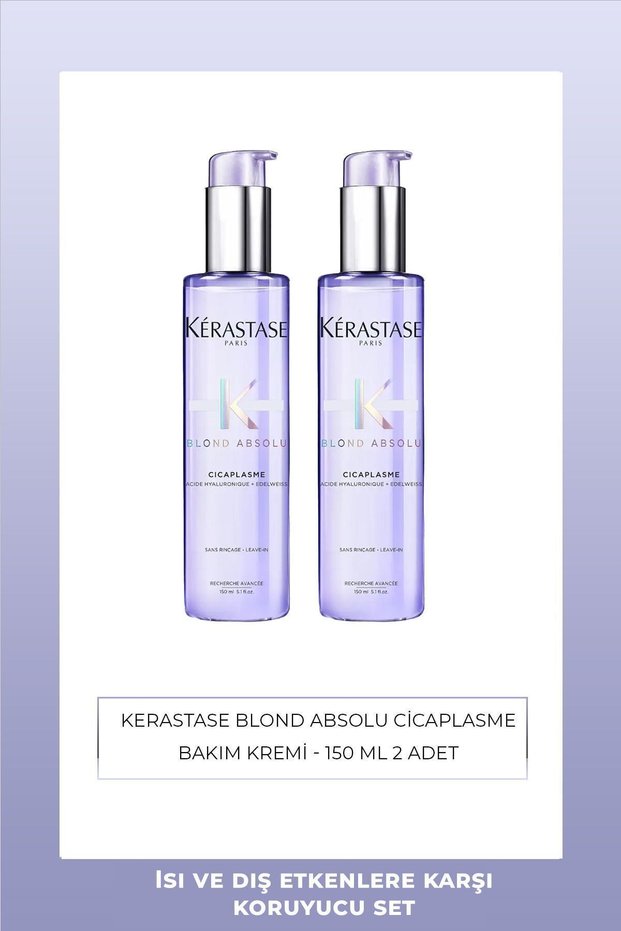 Blond Absolu Cicaplasme Heat Protective Care Serum for Blonde Hair 150 ml 2 Pieces