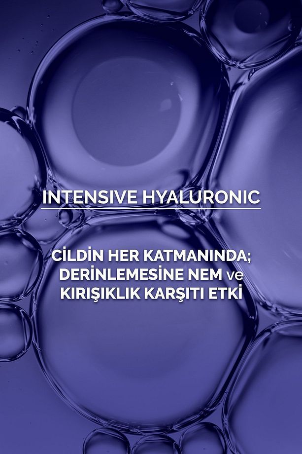 Intensive Hyaluronic Serum İnce Çizgi ve Kırışıklık Karşıtı Nemlendirici Yüz Bakım Serumu 30ML - 4