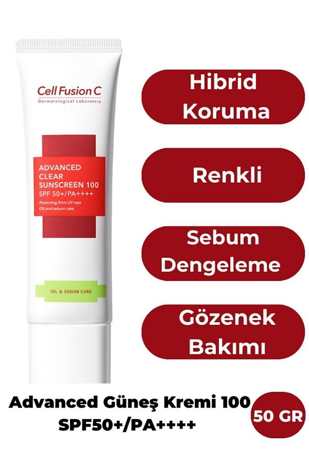 Tüm Cilt Tipleri Için Yüksek Koruyucu Advanced Güneş Kremi 100 Spf50 /pa 50 gr - 1